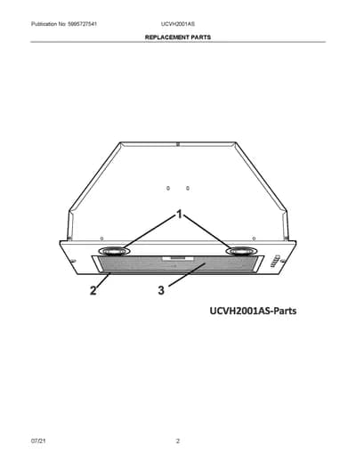 REPLACEMENT PARTS