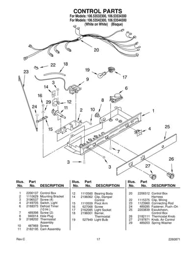 CONTROL PARTS
