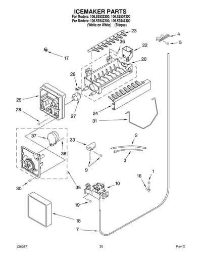 ICEMAKER PARTS