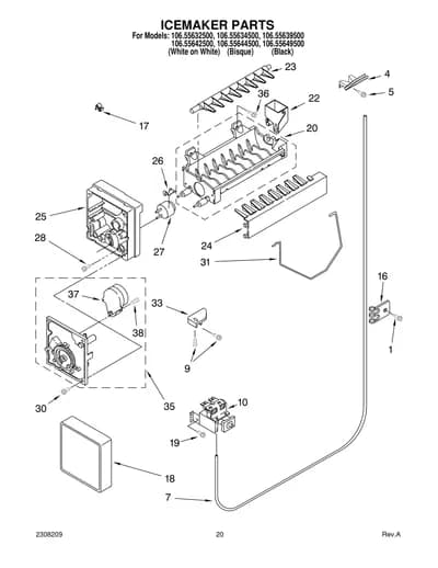 ICEMAKER PARTS