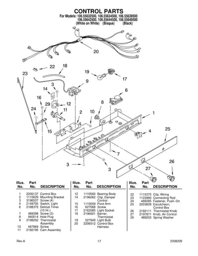 CONTROL PARTS