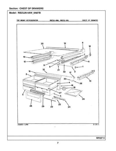 CHEST OF DRAWERS