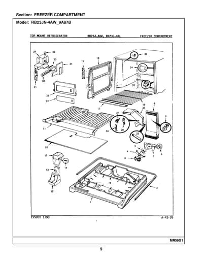 FREEZER COMPARTMENT
