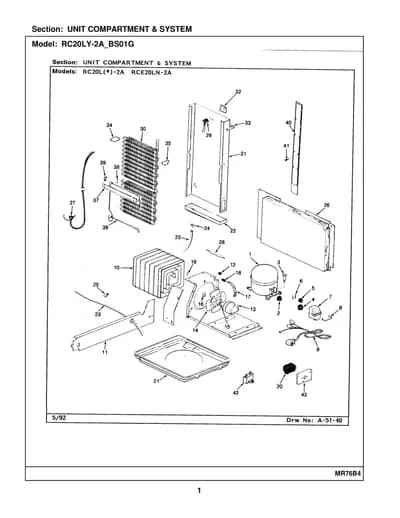 UNIT COMPARTMENT & SYSTEM