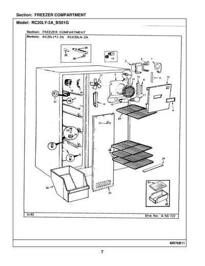 FREEZER COMPARTMENT