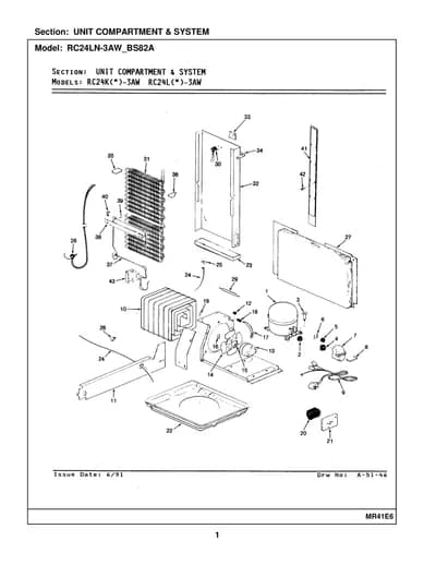 UNIT COMPARTMENT & SYSTEM