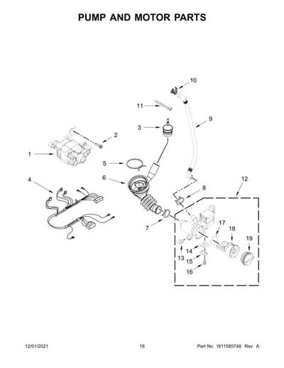 PUMP AND MOTOR PARTS