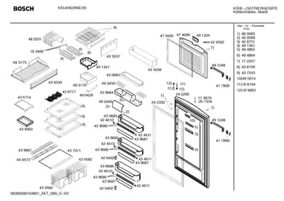 Lighting, Seals & Gaskets (0020-1210)