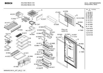 Lighting, Seals & Gaskets (0030-1200)