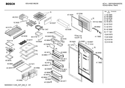 Lighting, Seals & Gaskets (0030-1240)