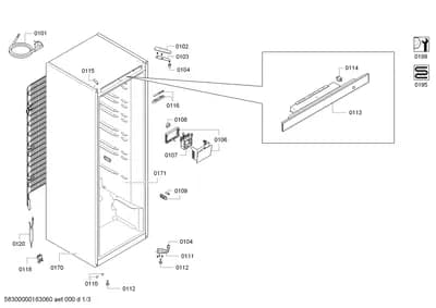 Door & Housing, Hinges (0101-0120)