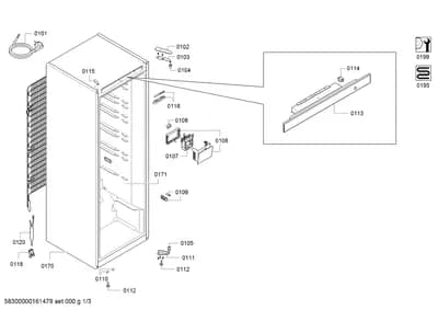 Hinges, Door & Housing (0101-0114)
