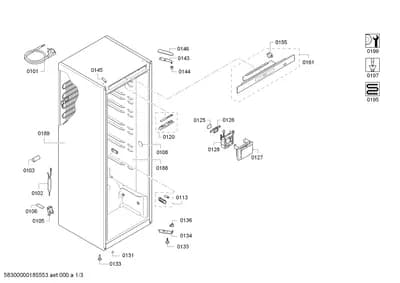 Door & Housing, Hinges (0102-0199)