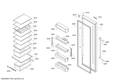 shelves trays, Flaps & Holders (0207-0271)