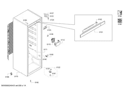 Door & Housing, Switches (0102-0183)