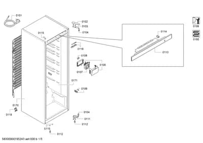 Hinges, Door & Housing (0103-0199)