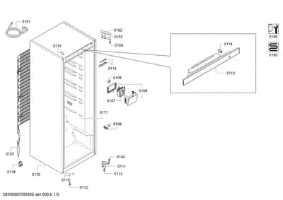 Door & Housing, Hinges (0103-0120)