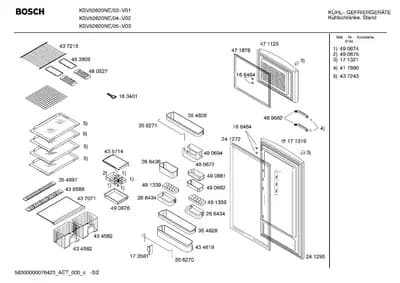 Screws, Seals & Gaskets (0015-0199)