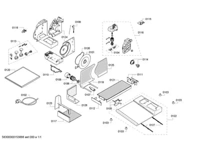 Door & Housing, Flaps & Holders (0103-0128)