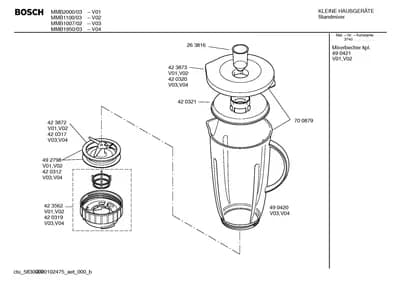 Door & Housing, Screws (0001-0034)
