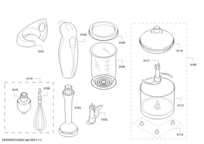 Lids & Covers, Door & Housing (0105-0113)