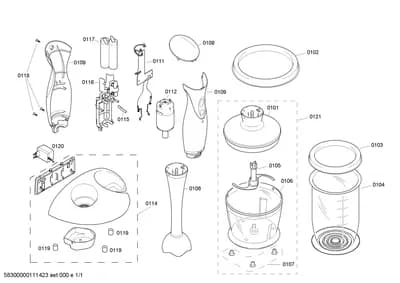 Lids & Covers, motors (0101-0121)