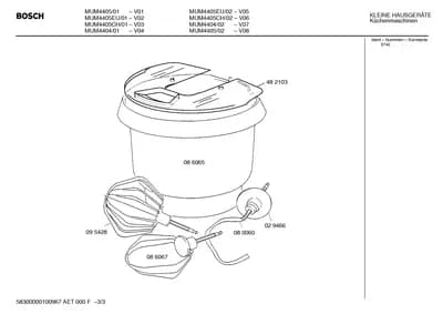 motors, Door & Housing (0002-0048)
