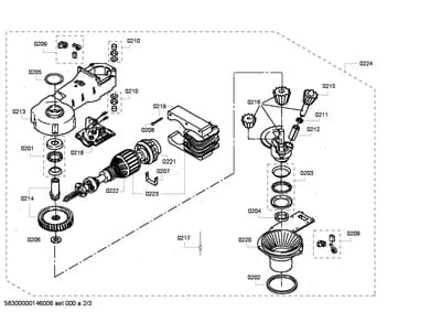 motors, Door & Housing (0201-0224)