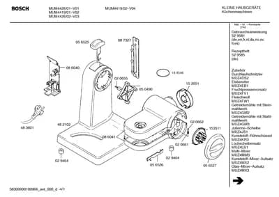 motors, Door & Housing (0002-0060)