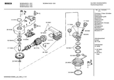 motors, Door & Housing (0002-0060)
