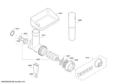 Door & Housing, Seals & Gaskets (0401-0413)