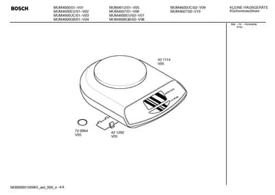 Door & Housing, motors (0002-0061)