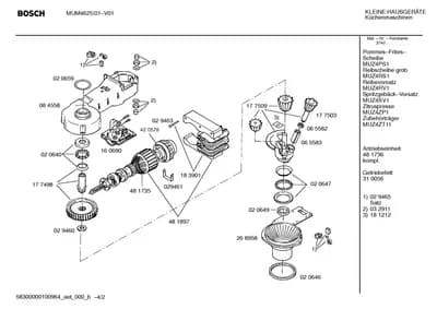 Door & Housing, motors (0002-0067)