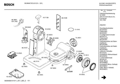 Door & Housing, motors (0002-0092)