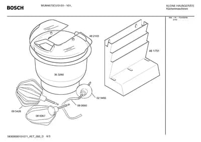 Door & Housing, motors (0002-0092)