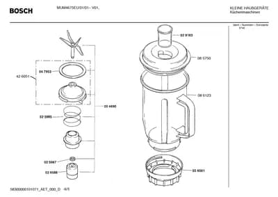 Door & Housing, motors (0002-0092)