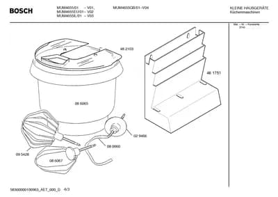 Door & Housing, motors (0002-0093)