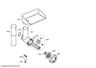 Door & Housing, Seals & Gaskets (0601-0612)