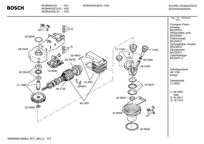 Door & Housing, motors (0002-0093)