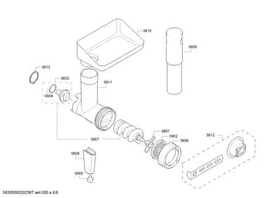 Door & Housing, Seals & Gaskets (0601-0613)