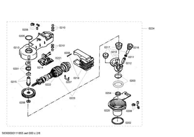 motors, Door & Housing (0201-0223)
