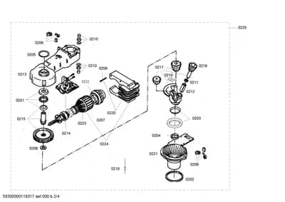 motors, Door & Housing (0201-0224)