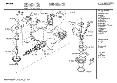 Door & Housing, motors (0002-0087)