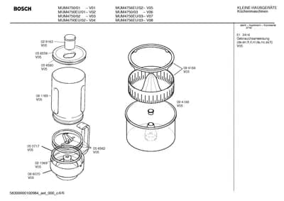 Door & Housing, motors (0002-0096)