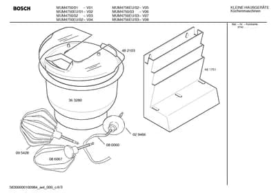 Door & Housing, motors (0002-0096)