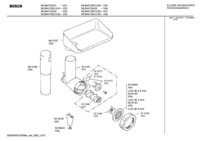 Door & Housing, motors (0002-0096)