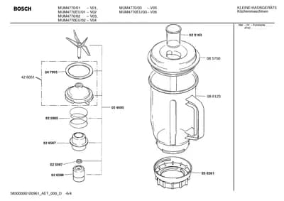 Door & Housing, motors (0002-0087)