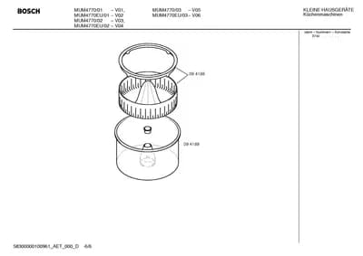 Door & Housing, motors (0002-0087)