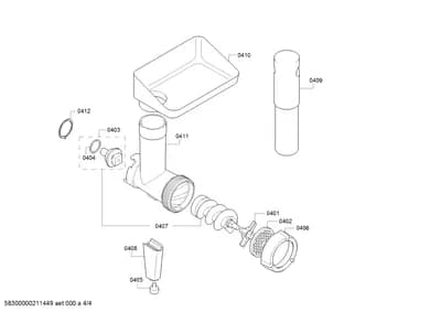 Door & Housing, Seals & Gaskets (0401-0412)