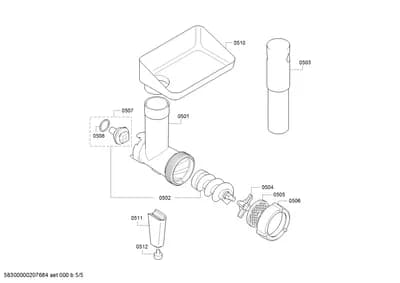 Door & Housing (0501-0512)